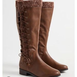 Nib size 9 ww brown torrid boots